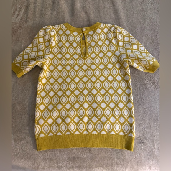 Maeve Harmon Jacquard Geometric Sweater- size XS - Picture 4 of 5